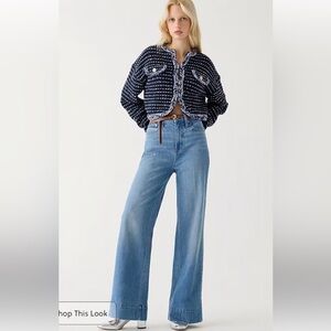 NWT Jcrew Denim trouser in Chambray Blue wash
Item style: BP482
Size: 32